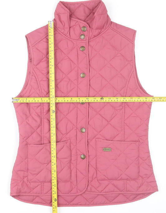 Toggi Women’s Pink Quilted Waistcoat UK 12 Outdoor Sleeveless
