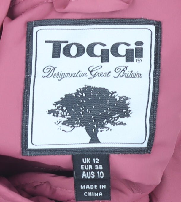 Toggi Women’s Pink Quilted Waistcoat UK 12 Outdoor Sleeveless