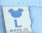 Disney Men's Blue Mickey Mouse Graphic T-Shirt Size L Cotton
