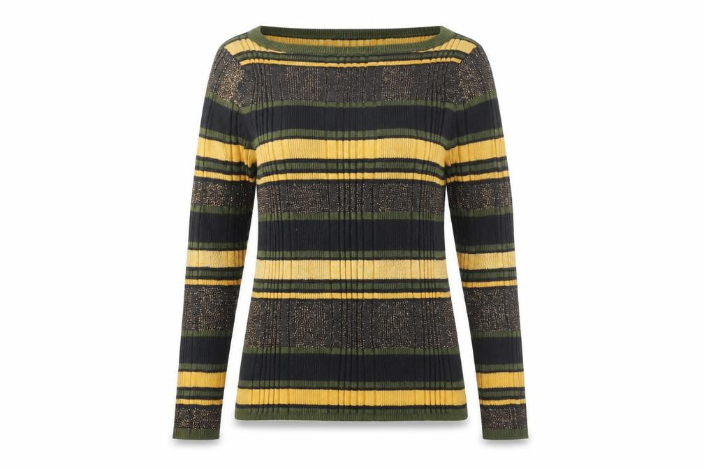 Marks and Spencer Womens Multicoloured Striped Jumper Size 12