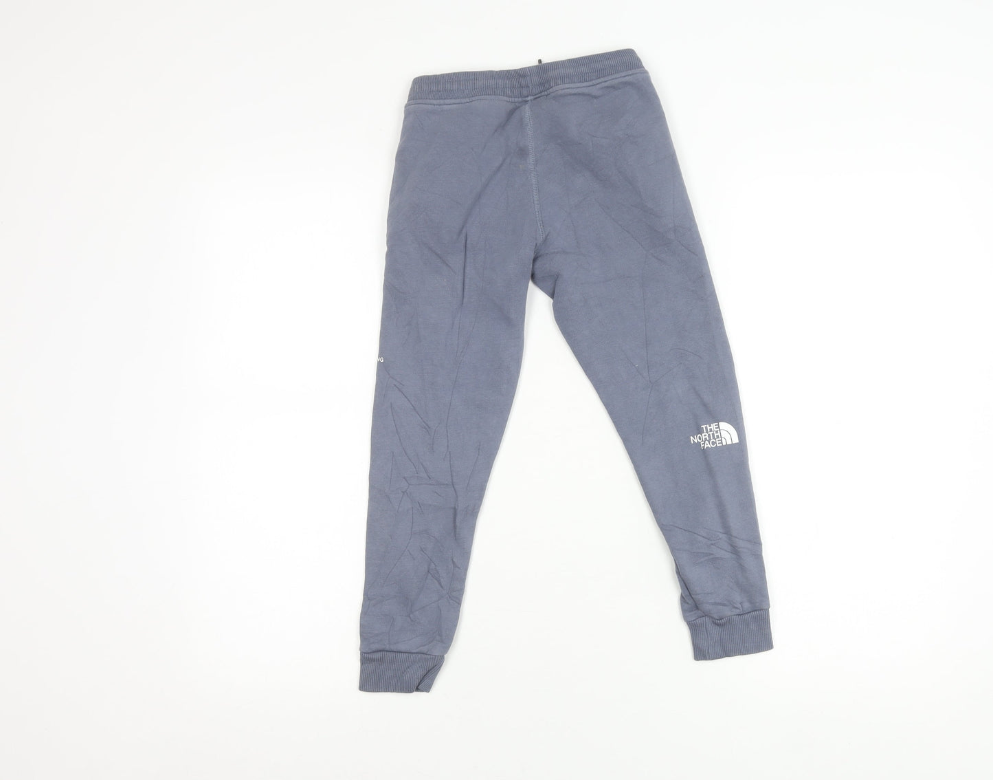 The North Face Boys Blue XS Jogger Sweatpants Tapered Fleece