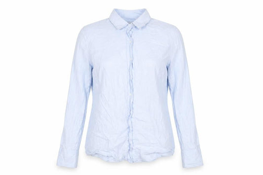 Womens UK Size 12 Austin Reed Blue 100% Cotton Button-Up