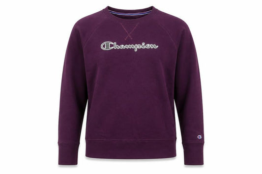 Womens UK M Regular Champion Purple Pullover Sweatshirt