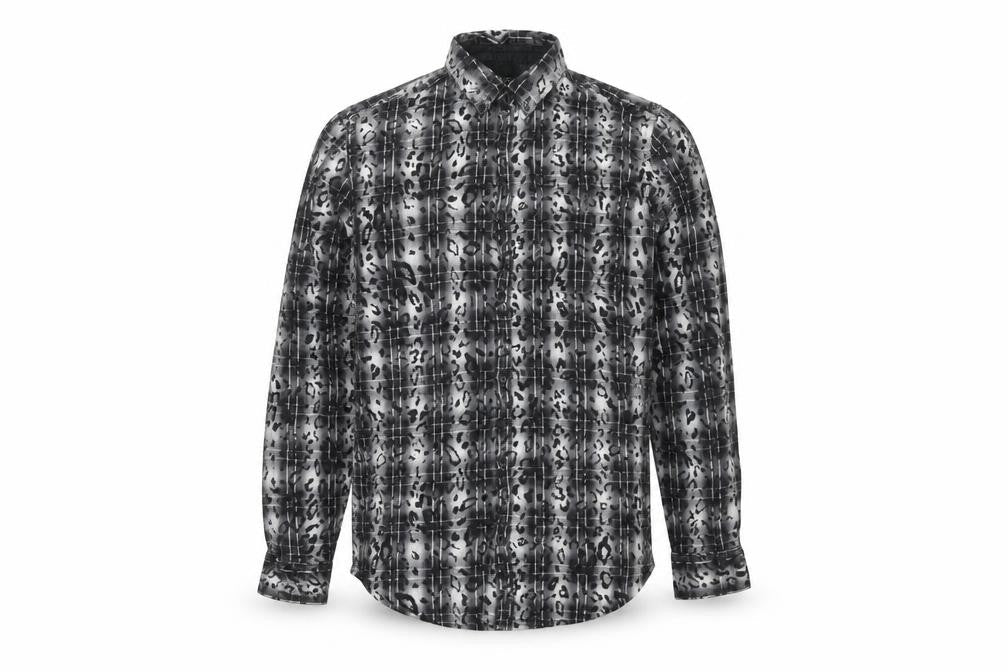 River Island Men’s Black XL Limited Edition Animal Print Shirt