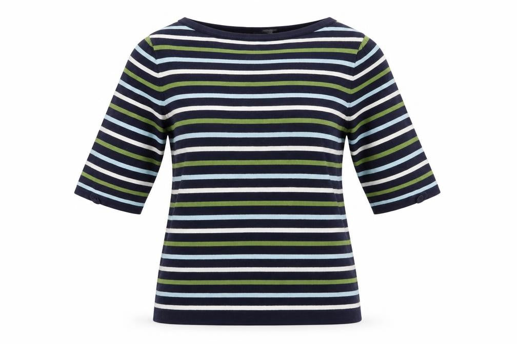 Womens UK 10 Slim Laura Ashley Multicoloured Pullover Tight-Knit