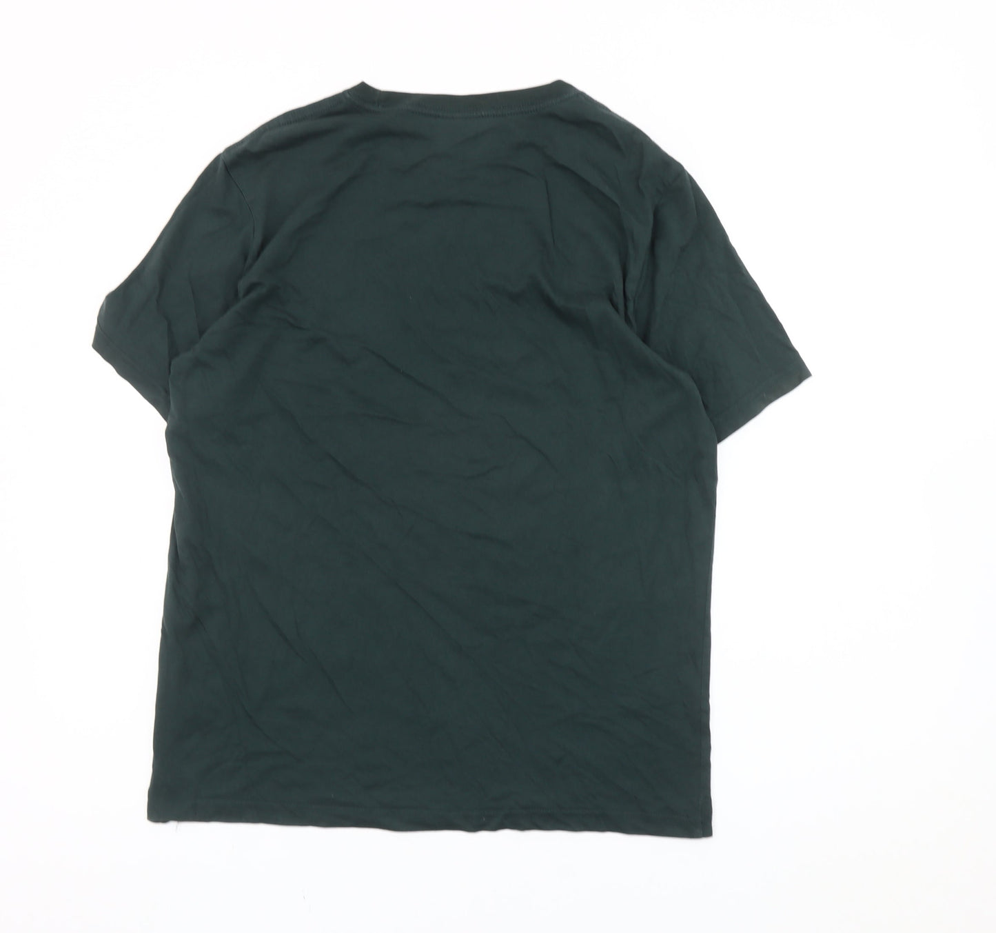 Paul Smith Men’s Green Cotton Crew Neck Short Sleeve T-Shirt M