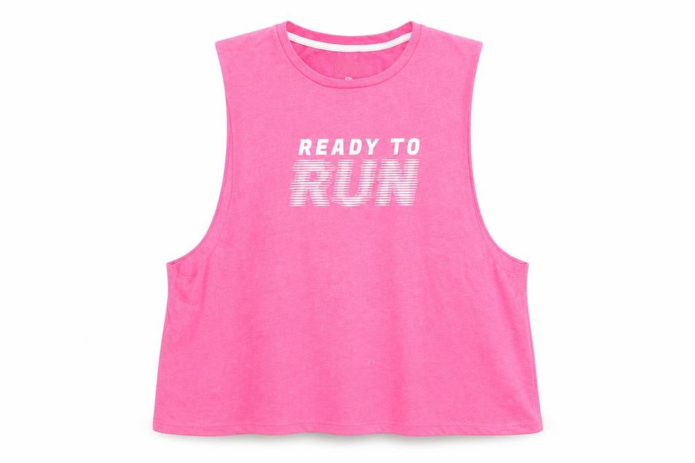 TRN Active Womens Pink XL Sleeveless Tank Top Ready To Run