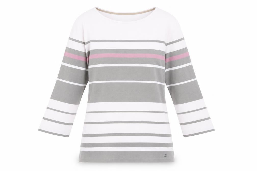 Womens UK Size 12 Olsen Multicoloured Cotton T-Shirt