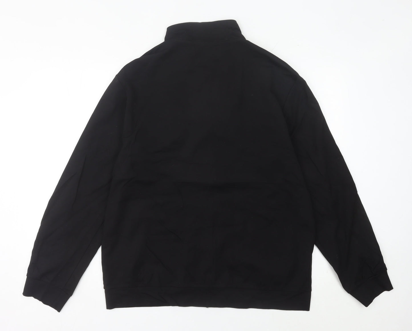 Nike Men's Black XL Track Jacket Full Zip Sports Activewear