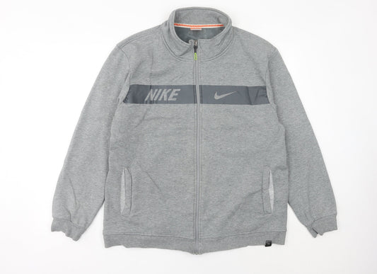 Nike Men’s Grey XL Full Zip Sports Sweatshirt Jacket