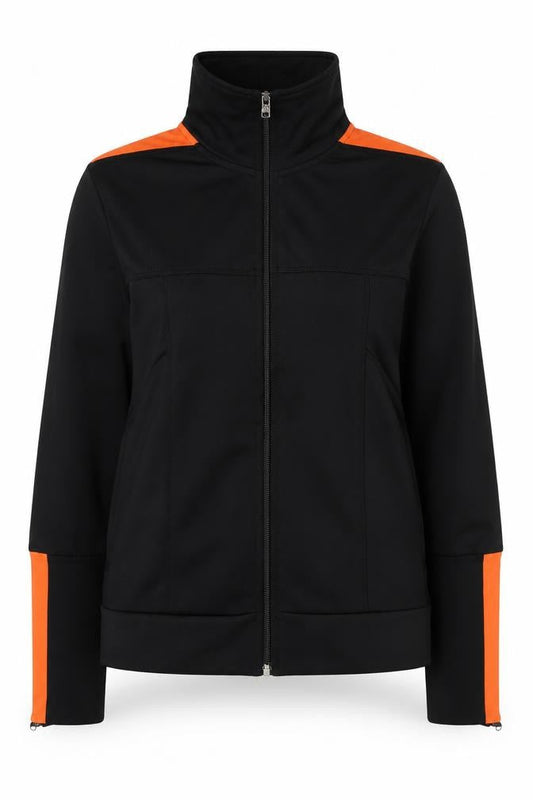 Nike Women’s Black Medium Track Jacket Full Zip Activewear