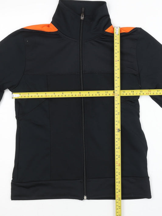 Nike Women’s Black Medium Track Jacket Full Zip Activewear