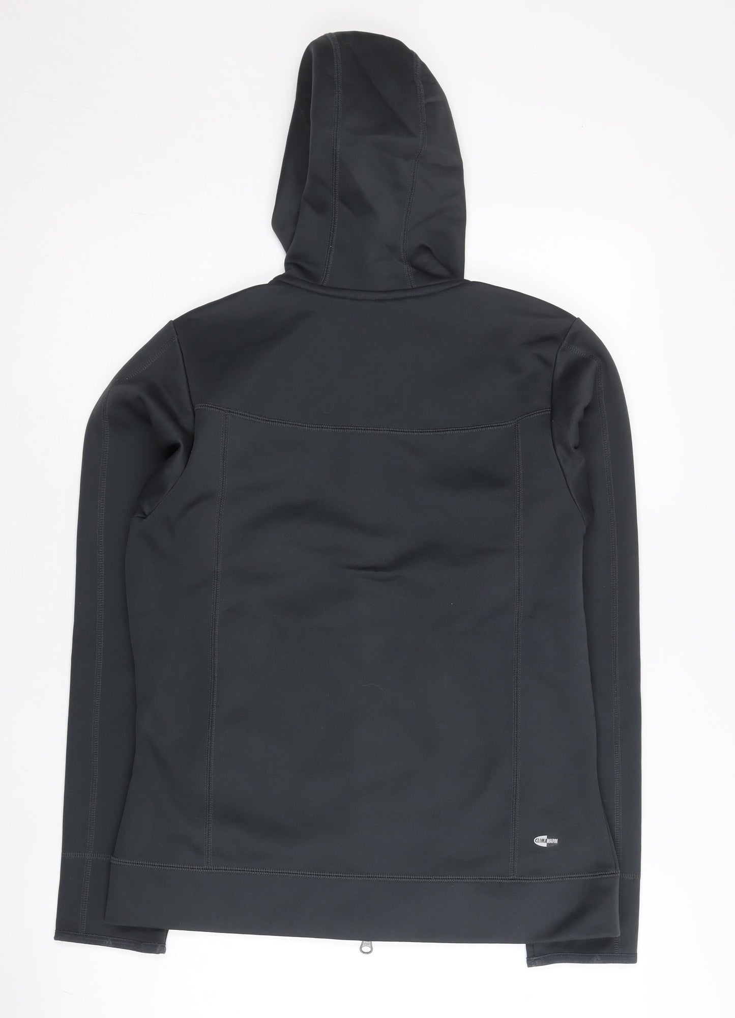 Adidas Womens Black Full Zip Hoodie Jacket Size 12 UK Clima365