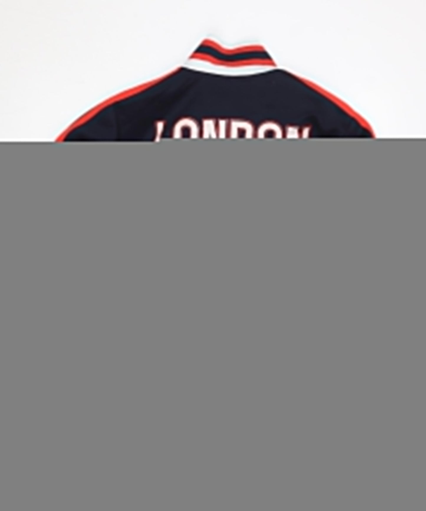 Kappa Unisex Blue Track Jacket Medium London Flag Full Zip Sportswear