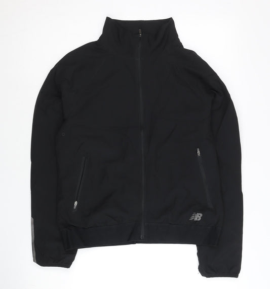 New Balance Women’s Black Track Jacket Size S Running Full Zip