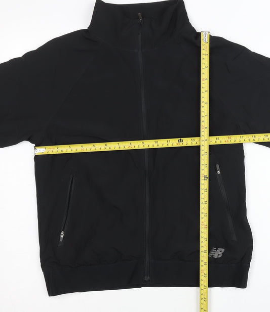 New Balance Women’s Black Track Jacket Size S Running Full Zip