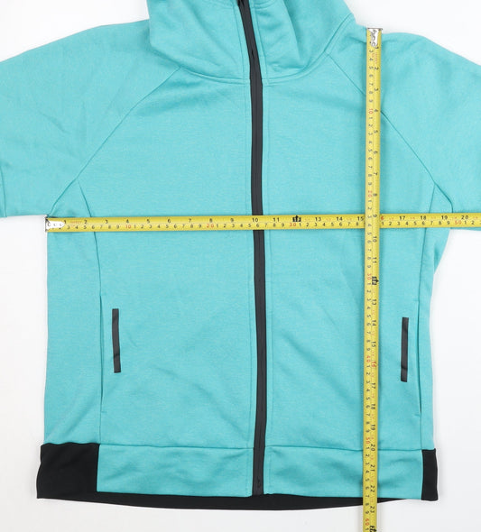 Adidas Women’s Blue XL Full Zip Hoodie Sportswear Jacket