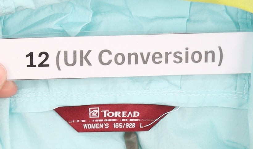 Toread Women’s Blue Size 12 Lightweight Hooded Windbreaker Jacket