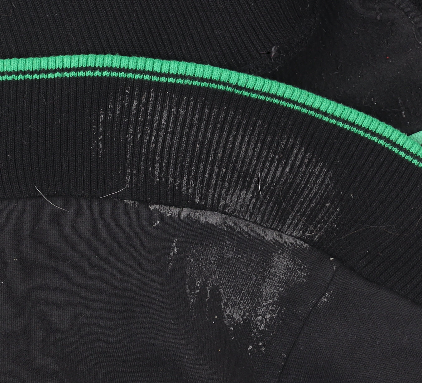 Lonsdale Men’s Black Track Jacket Size L Full Zip Cotton Blend