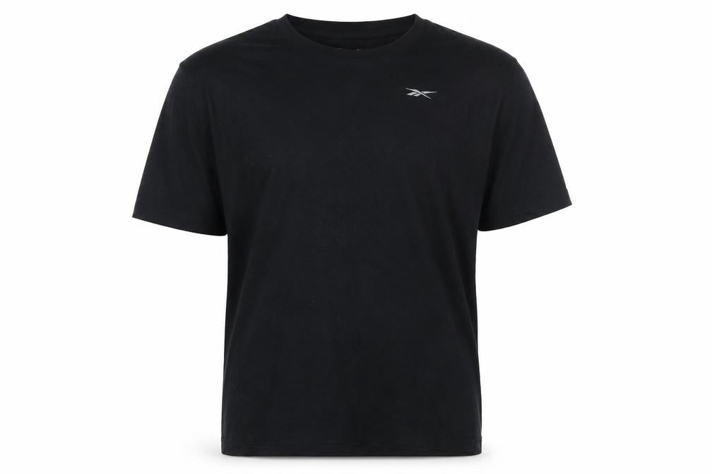 Mens UK Size XL Reebok Black  Cotton Blend T-Shirt