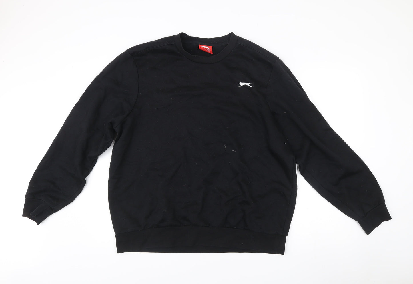 Slazenger Men’s Black XL Pullover Sweatshirt Crew Neck Sportswear