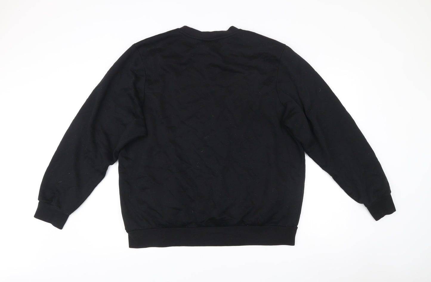 Slazenger Men’s Black XL Pullover Sweatshirt Crew Neck Sportswear