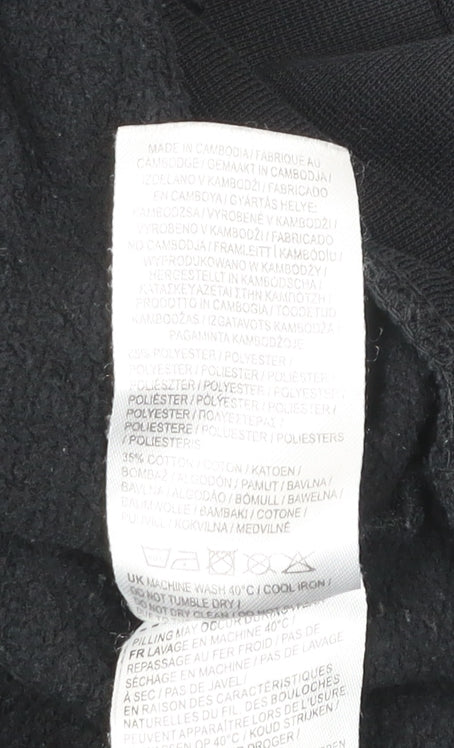Slazenger Men’s Black XL Pullover Sweatshirt Crew Neck Sportswear