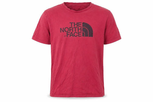 Mens UK Size M The North Face Red  Cotton T-Shirt