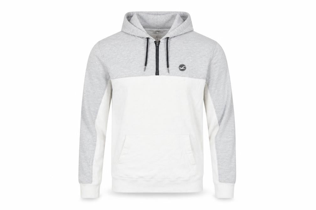 Mens UK XL Regular Hollister Multicoloured 1/2 Zip Hoodie