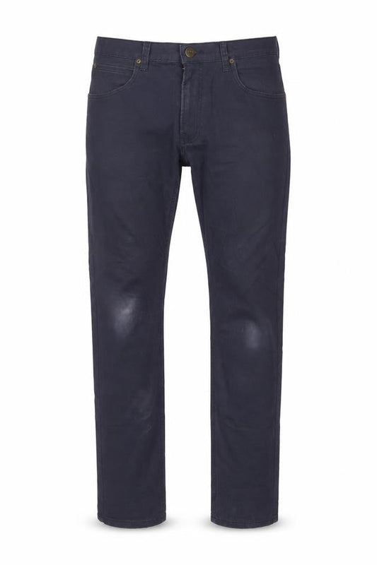 Lee Men’s Blue Chino Daren Zip Fly Trousers W34 L32 Regular Fit