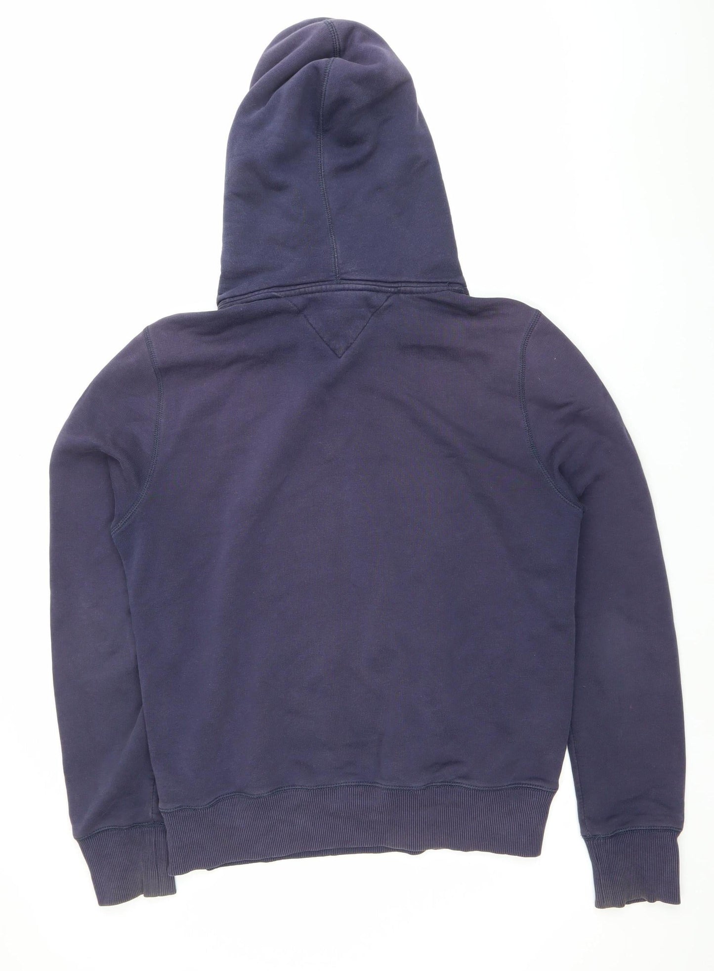Tommy Hilfiger Men’s Blue Pullover Hoodie Large Graphic Print