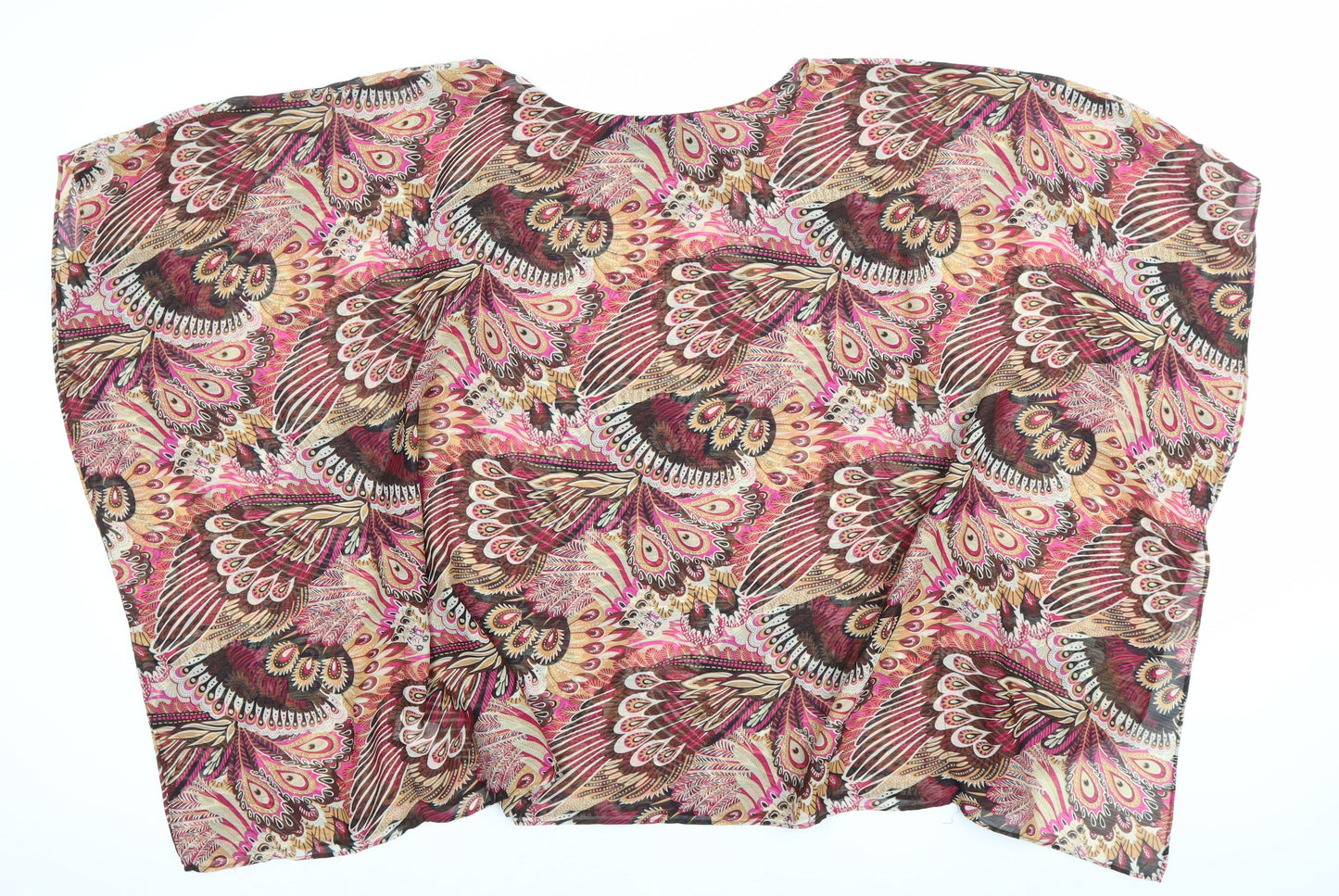 Susan Graver Women’s Multicoloured Floral Tunic Blouse M