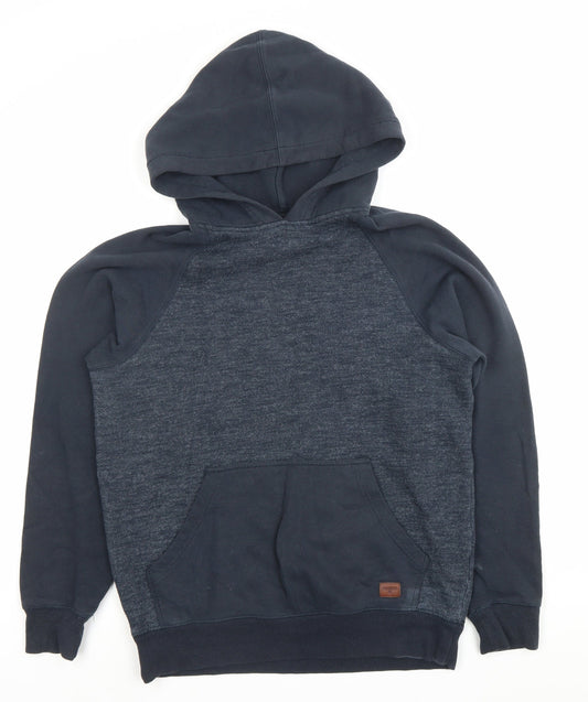 Billabong Men’s Blue Pullover Hoodie Size M Regular Fit Cotton Blend