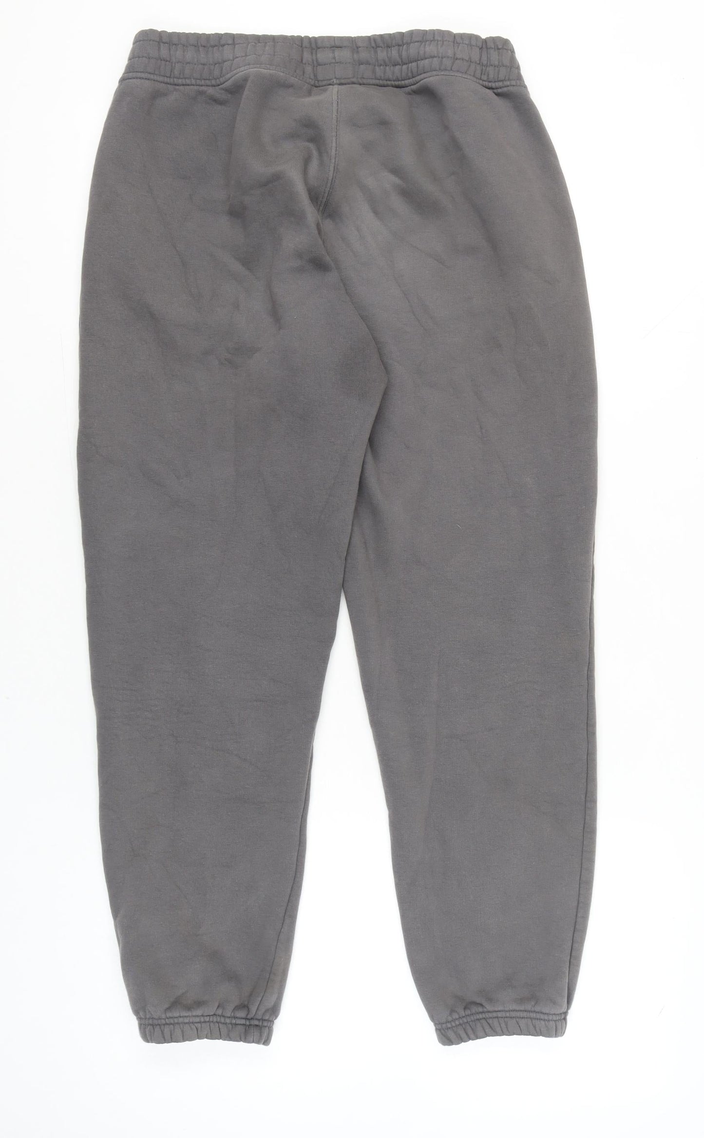 Adidas Men’s Grey Joggers Size L Regular Fit Cotton Blend