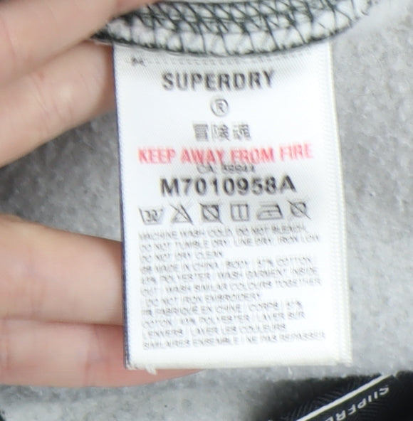 Superdry Men’s Green Jogger Sweatpants L Regular Fit Cotton Blend