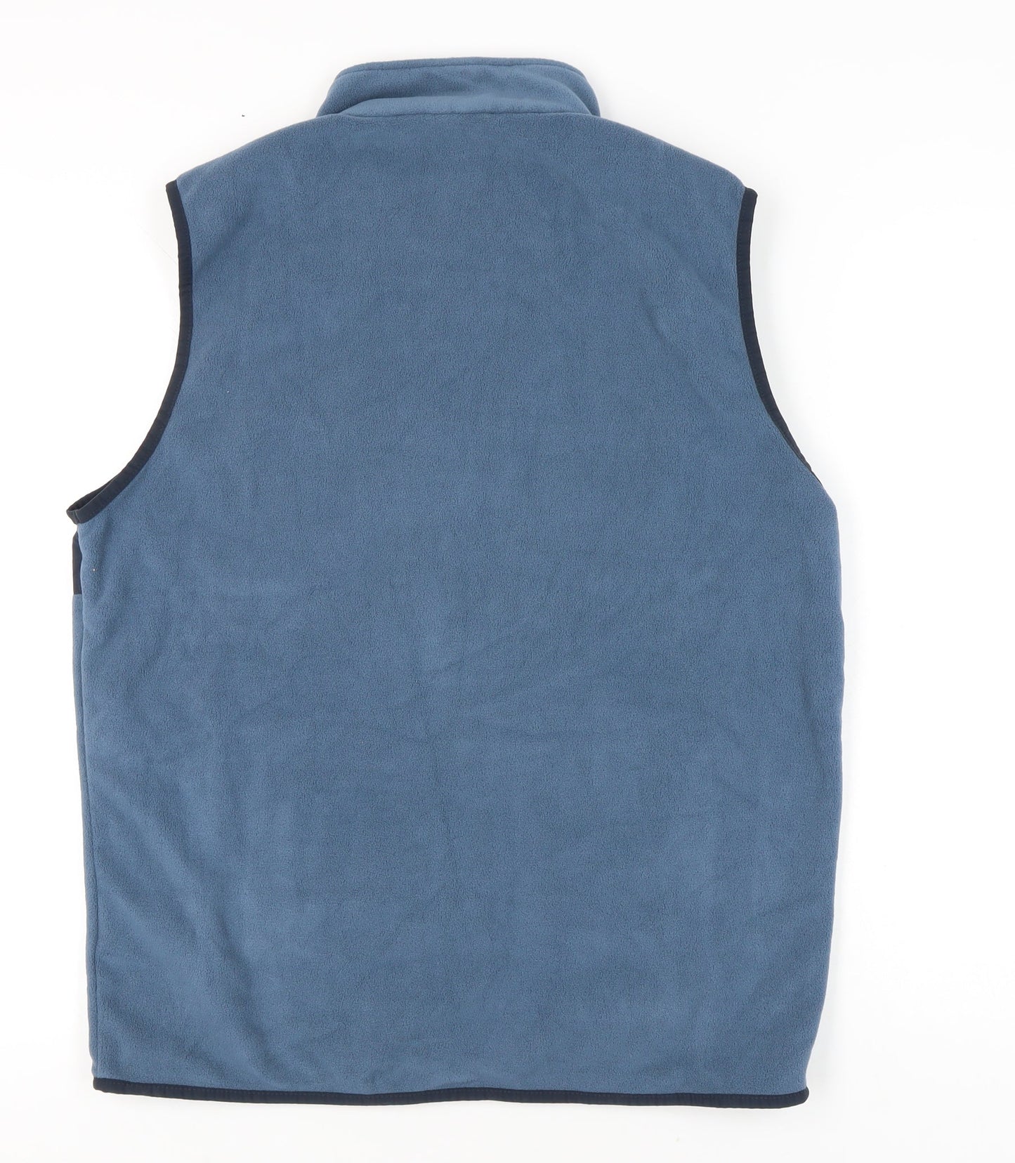 TOG24 Men’s Blue Fleece Bodywarmer Waistcoat Gilet Size M Outdoor Zip