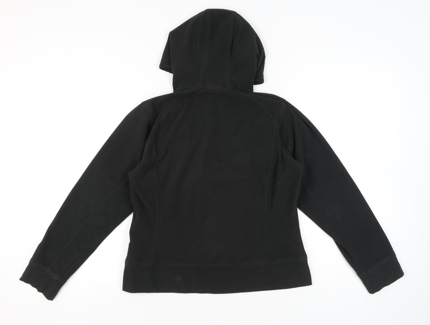 The North Face Women’s Black Hoodie L Polyester Fleece Pullover