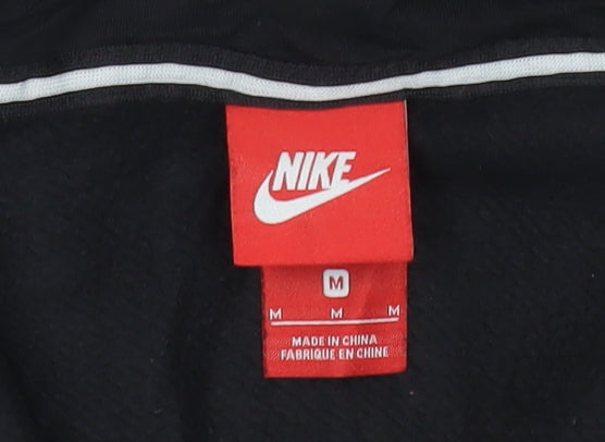 Nike Unisex Adults Black M Full Zip Hoodie Sweatshirt