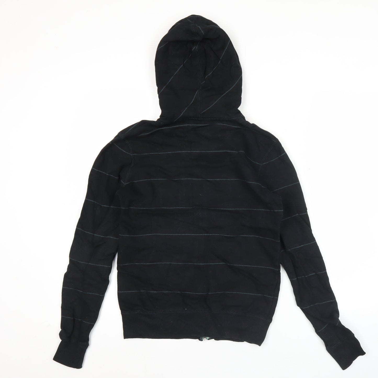 Nike Women’s Black Full Zip Hoodie Size M Cotton Sports Jacket