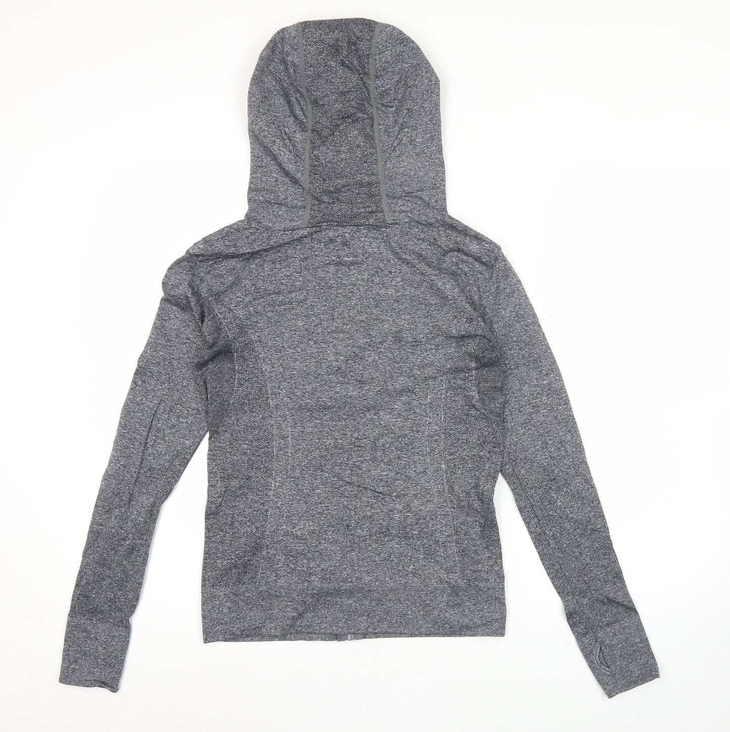 Under Armour Women’s Grey Full Zip Hoodie Jacket S Slim Fit Activewear