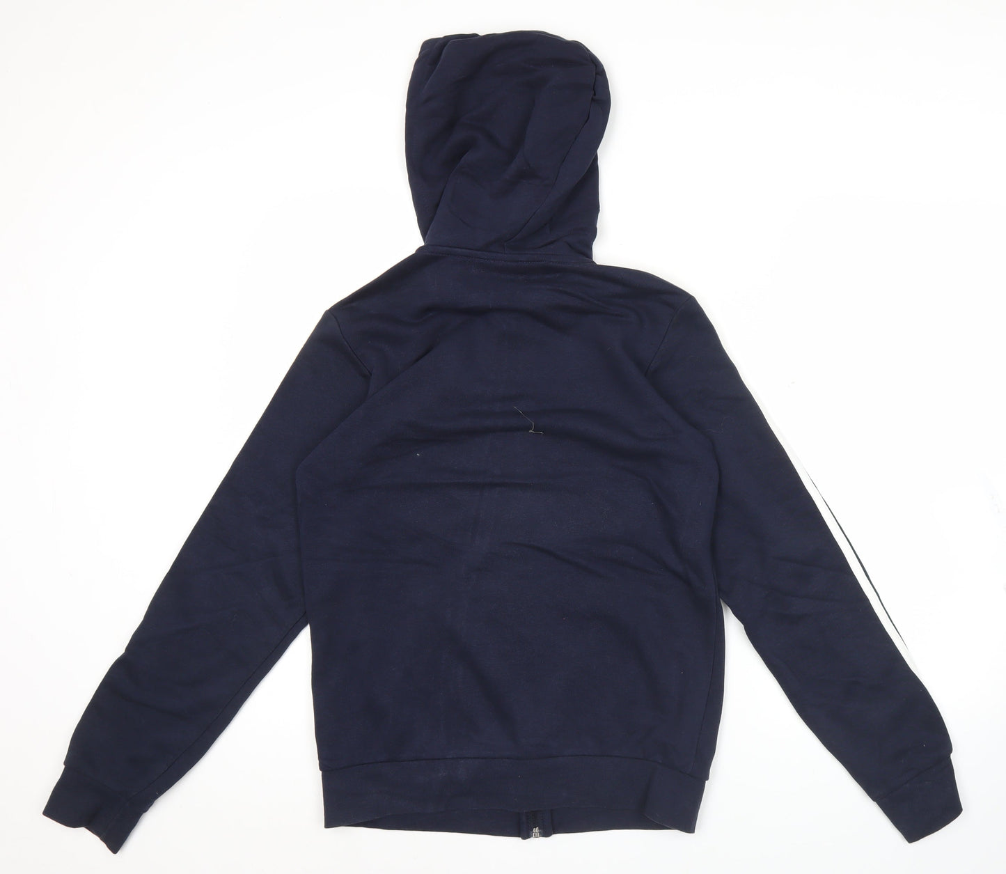 Adidas Men’s Blue XS Full Zip Hoodie Sportswear Cotton Blend