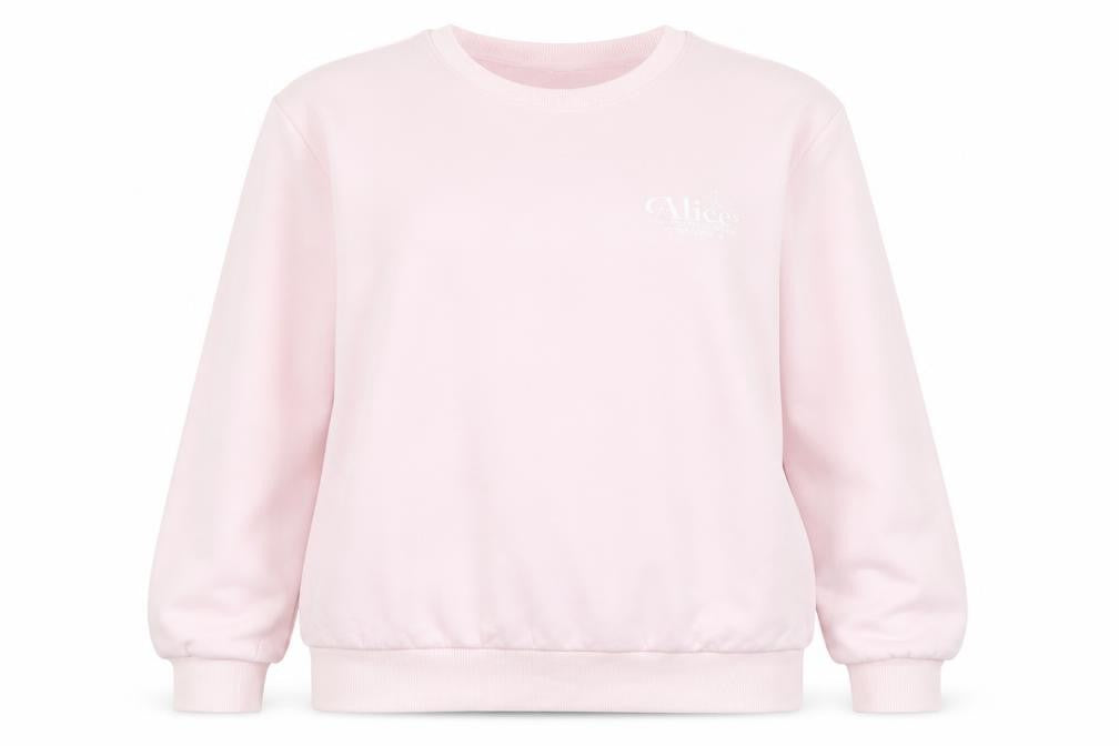 Womens UK 12 Regular Skechers Pink Pullover Sweatshirt