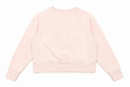 Womens UK M Regular Nike Pink Pullover Sweatshirt