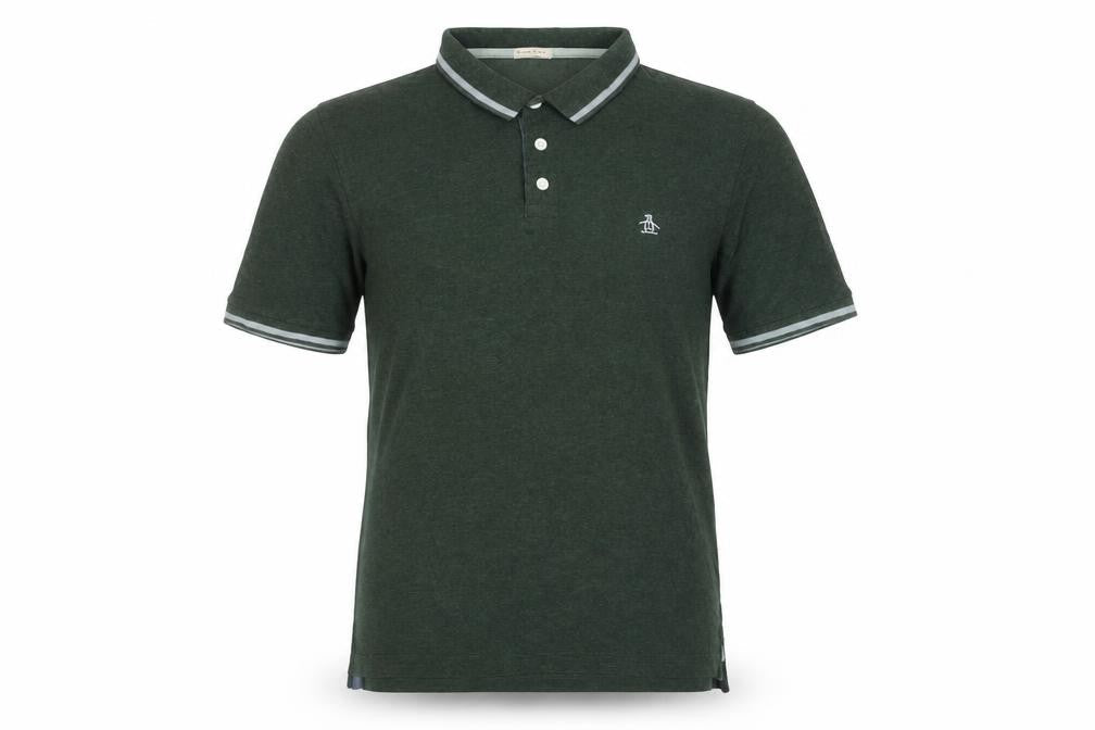 Penguin by Munsingwear Men's Green Slim Fit Polo Shirt Size S