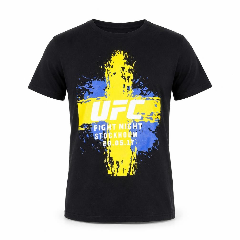Mens UK Size M UFC Black  Cotton T-Shirt