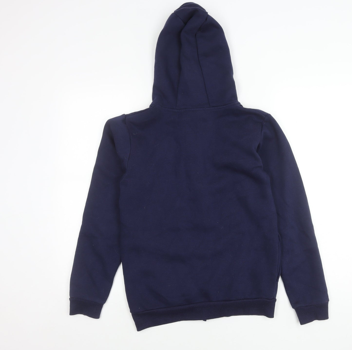 McKenzie Boys Blue Zip Up Hooded Jacket 13-14 Years Full Zip Logo