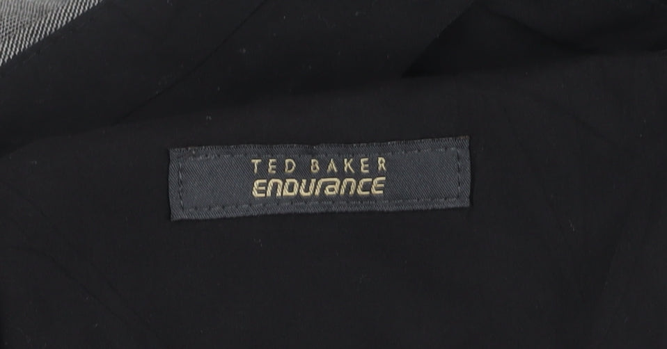 Ted Baker Men's Grey Wool Cashmere Dress Pants Trousers Size 32