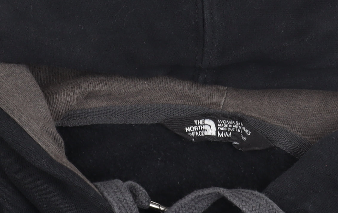 The North Face Womens Black M Hoodie Pullover Logo Graphic Sweatshirt