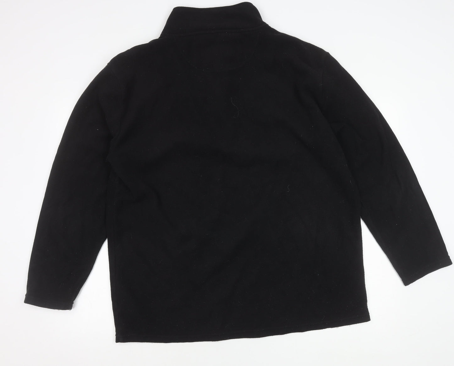 Peter Storm Men’s Black XL Fleece Pullover Sweatshirt 1/2 Zip Outdoor