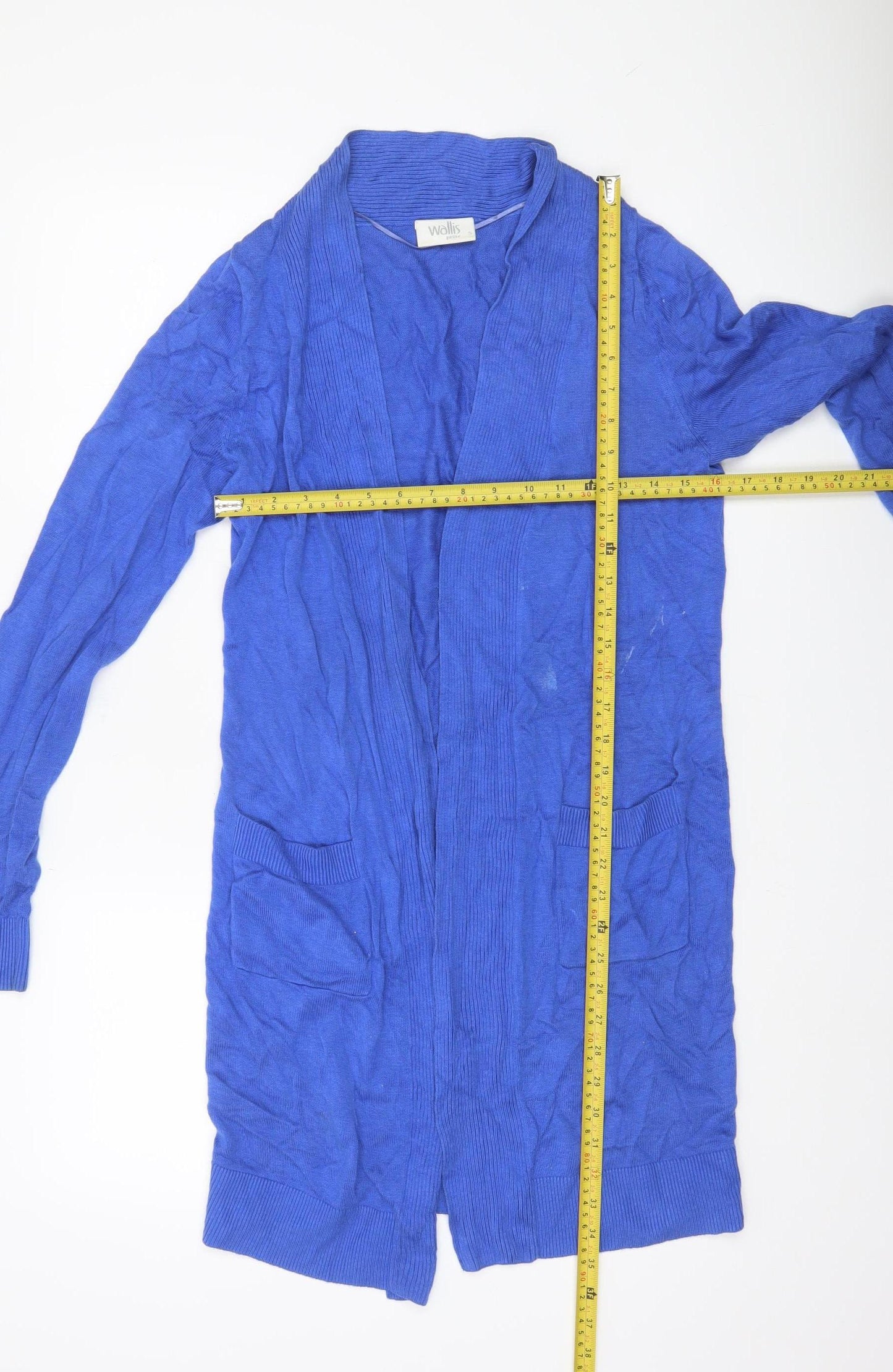 Wallis Women’s Blue Petite Cardigan S Long Sleeve Knitwear